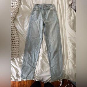 American Eagle Outfitters Sky Blue High Rise Jeans